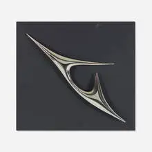 José de Rivera, Untitled, 1950, stainless steel