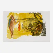 Eric Fischl, Rays, 1989, etching and aquatint on wove paper