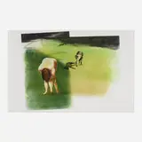 Eric Fischl, Dog, 1989, etching and aquatint on wove paper