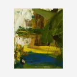 Don Smith, Untitled, oil on paper
