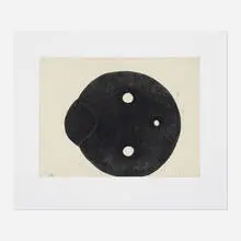 Untitled by Martin Puryear, 1999, etching and aquatint on wove paper, sold Nov 2020