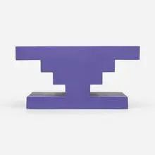 centerpiece by Ettore Sottsass, 2001, glazed porcelain, sold Nov 2020