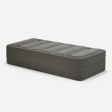 daybed by Rachel Whiteread, 1999, beech, wool upholstery, sold Nov 2020