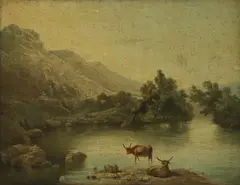 Andrea Cherubini, Untitled, oil on canvas 32 x 40.5cm