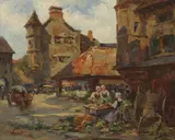 Andre Fossey, Untitled, oil on canvas 41 x 50.5cm (2)