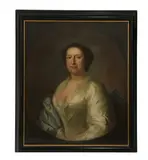 Attributed John Wallaston, Untitled, oil on canvas 76 x 64cm The contents of Badynghams
