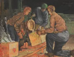 L F Herbert, Untitled, oil on canvas 43.5 x 55.7cm Exhibited: The Law Society's Annual Art Exhibition