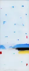Christopher Martin, Untitled, acrylic on board 68 x 29 cm