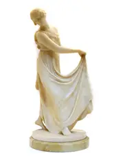 Arthur Lewin-Funcke, Untitled, raised on marble plinth