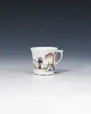 Another rare Worcester coffee cup, circa 1753-54