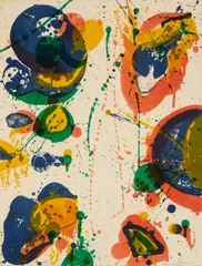 For Rudd by Sam Francis, 1963, Farblithografie auf Velin, sold Jun 2025