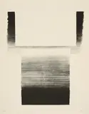 Rupprecht Geiger, Aus: Epitaph Karl Amadeus Hartmann, 1964/66, Lithografie auf Bütten