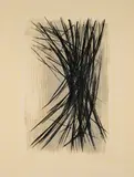 Hans Hartung, L 10, 1957, Farblithografie auf BFK RIVES (Wasserzeichen)
