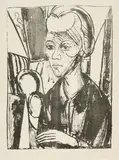 Erich Heckel, Frauenbildnis, 1920, Lithografie auf Velin