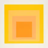 SP IV by Josef Albers, 1967, Farbserigrafie auf Karton, sold Jun 2025