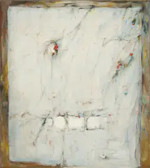Peter Herkenrath, Ohne Titel, 1983, Tempera auf Leinwand
