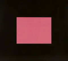 Peter Joseph, "Rose Pink with Black", 1987, Acryl auf Leinwand