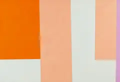 Imi Knoebel, Figur 24, 1986, Acryl auf Holz, in sechs Teilen, verschraubt