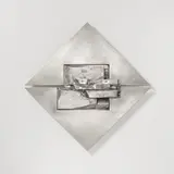 Helmut Lander, Relief 17/72, 1972, Aluminium