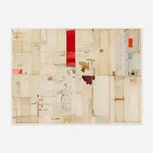 William Dole, Proxy, 1975, mixed media on paper