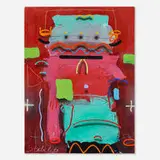 Joseph Stabilito, Solo, 1988, mixed media on canvas