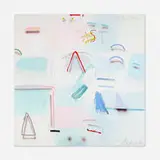 Joseph Stabilito, Untitled, c. 1985, mixed media on canvas