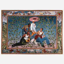 Kehinde Wiley, The Gypsy Fortune-Teller, 2007, Jacquard tapestry in Merino wool and cotton