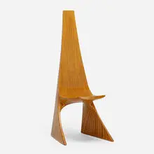 Allan Voigt, Chair, 1975, laminated wood