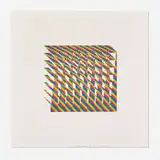 Channa Horwitz, V. & I.O.A.R.S.P. #4 (Variation and Inversion on a Rhythm Signature Piece #4)