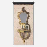 Edward and Nancy Reddin Kienholz, Elle Monoseries A.C. #2, 1991, found objects with wallpaper, paint and chocolate