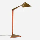John Lautner, Floor lamp from the George D. Sturges Residence, Los Angeles, c. 1965, metal and enameled metal