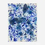Untitled (Sun & Moon Meet) (SF92-59) by Sam Francis, 1992, acrylic on paper, sold Jun 2022