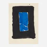 Sam Francis, Untitled (Study for Heaven's Gate) (SF75-1196), c. 1975, ink and watercolor on paper