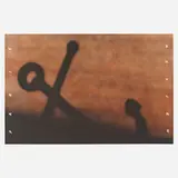 Ed Ruscha, Anchor in Sand, 1991, lithograph in two colors on Rives BFK