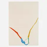Helen Frankenthaler, Untitled (from the What Red Lines Can Do portfolio), 1970, screenprint in four colors on White Arches handmade coldpress
