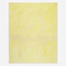 Richard Irving Bowman, Untitled, 1979, fluorescent acrylic on canvas