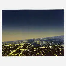Peter Alexander, Palmdale, 1990, lithograph in colors