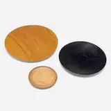 James Prestini, Turned wood plates, three