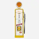 Shell Gas, Super Shell gas pump, model 96, c. 1945, steel, glass, enamel