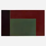 David Simpson, Eccentric Plane - Vestiges, 1984, acrylic on board laid to panel