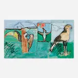 Larry Rivers, Toucan, Woodpecker, Humming, Secretary Birds