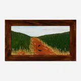 Sugar Cane, Kauai by Jessie Homer French, 1989, oil on canvas, sold Jun 2022