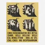 Wallace Berman, Untitled (CMN/Thumb Poster)