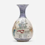 Lobster Pot by Michael and Magdalena Suarez Frimkess, 1994, glazed stoneware, sold May 2022
