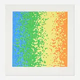David Roth, Untitled, 1979, screenprint in colors
