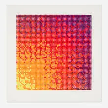 David Roth, Untitled, 1979, screenprint in colors