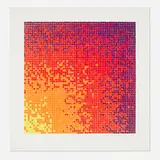 David Roth, Untitled, 1979, screenprint in colors