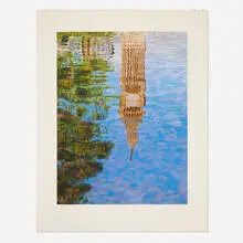 Brendan Neiland, Westminster, 1994, screenprint in colors