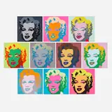Sunday B. Morning, Marilyn, 1972, screenprint in colors