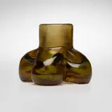 Tiffany Studios, Millefiori paperweight cabinet vase, c. 1915, hand-blown Favrile glass